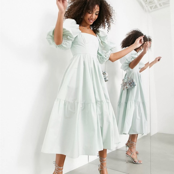 *NEW* ASOS EDITION midi dress - Picture 1 of 11